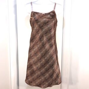 Vintage Leopard Print Chemise